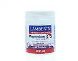 De Online Drogist Lamberts Magnesium 375 Tabletten 60TB aanbieding