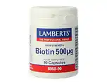 De Online Drogist Lamberts Biotine 500 mcg Capsules 90VCP aanbieding