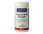 De Online Drogist Lamberts Vitamine B-100 Complex Tabletten 60TB aanbieding