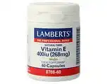 De Online Drogist Lamberts Vitamine E 400ie Capsules 60VCP aanbieding