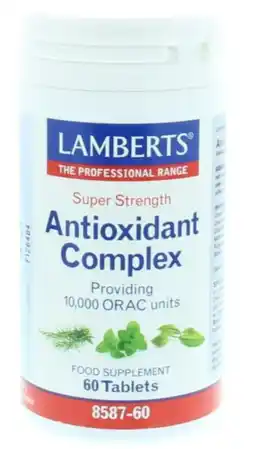 De Online Drogist Lamberts Antioxidant Complex Tabletten 60TB aanbieding