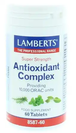 De Online Drogist Lamberts Antioxidant Complex Tabletten 60TB aanbieding