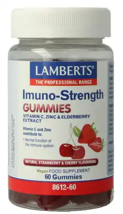 De Online Drogist Lamberts Imuno-Strength Gummies 60ST aanbieding