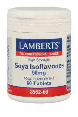 De Online Drogist Lamberts Soya Isoflavones 50mg Tabletten 60TB aanbieding