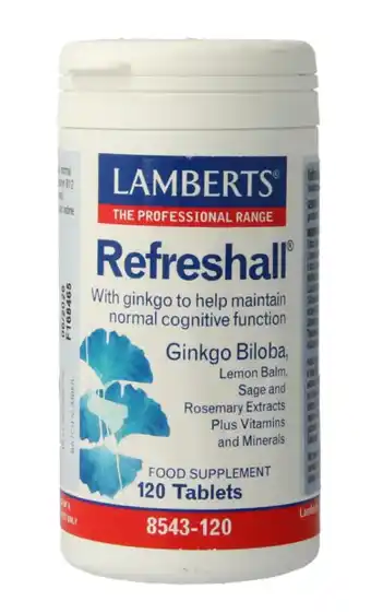 De Online Drogist Lamberts Refreshall Tabletten 120TB aanbieding