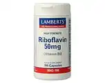 De Online Drogist Lamberts Riboflavine 50mg Capsules 100VCP aanbieding