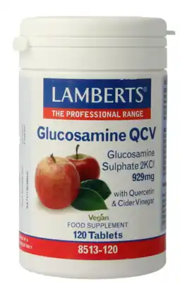 De Online Drogist Lamberts Glucosamine QCV Tabletten 120TB aanbieding