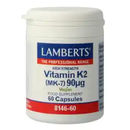 De Online Drogist Lamberts Vitamine K2 90mcg Capsules 60CP aanbieding