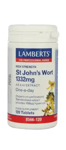 De Online Drogist Lamberts St Janskruid Tabletten 120TB aanbieding
