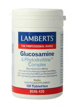 De Online Drogist Lamberts Glucosamine en Phytodroïtine Complex Tabletten 120TB aanbieding