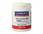 De Online Drogist Lamberts Vitamine D3 1000ie Capsules 120CP aanbieding