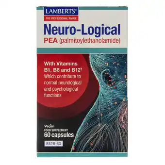 De Online Drogist Lamberts Neuro-logical PEA Capsules 60CP aanbieding