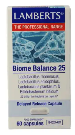 De Online Drogist Lamberts Bioom Balans 25 Capsules 60CP aanbieding