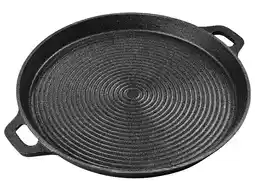 Lidl GRILLMEISTER Gietijzeren grillplaat of grillpan aanbieding