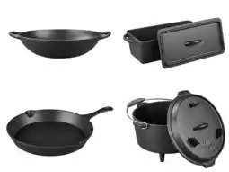 Lidl GRILLMEISTER Gietijzeren BBQ pan aanbieding