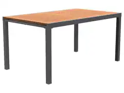 Lidl LIVARNO home Uitschuifbare tuintafel Valencia aanbieding