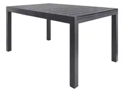Lidl LIVARNO home Uitschuifbare tuintafel Miami aanbieding