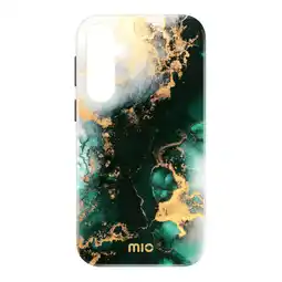 MediaMarkt MIO By Mobilize Magsafe Compatible Telefoonhoesje Voor Samsung A16 Green Marble aanbieding