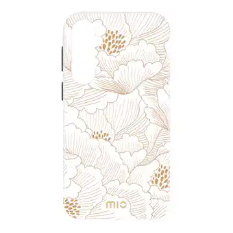 MediaMarkt MIO By Mobilize Magsafe Compatible Telefoonhoesje Voor Samsung A16 White Roses aanbieding