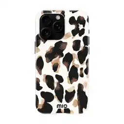 MediaMarkt MIO By Mobilize Magsafe Compatible Telefoonhoesje Voor Apple Iphone 16 Pro Max Leopard aanbieding