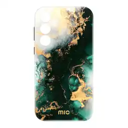MediaMarkt MIO By Mobilize Magsafe Compatible Telefoonhoesje Voor Samsung A36/a56 Green Marble aanbieding