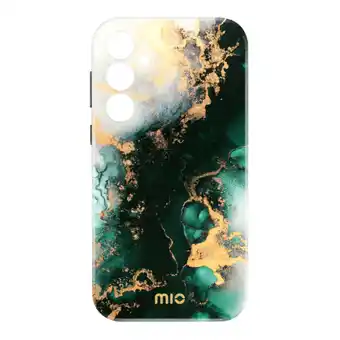 MediaMarkt MIO By Mobilize Magsafe Compatible Telefoonhoesje Voor Samsung A36/a56 Green Marble aanbieding