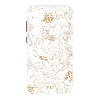MediaMarkt MIO By Mobilize Magsafe Compatible Telefoonhoesje Voor Samsung A36/a56 White Roses aanbieding