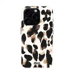 MediaMarkt MIO By Mobilize Magsafe Compatible Telefoonhoesje Voor Apple Iphone 16 Pro Leopard aanbieding