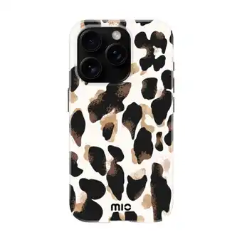 MediaMarkt MIO By Mobilize Magsafe Compatible Telefoonhoesje Voor Apple Iphone 16 Pro Leopard aanbieding