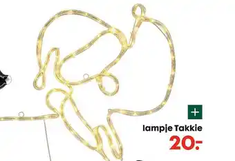 HEMA Lampje Takkie aanbieding