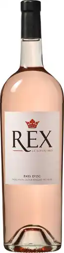 De Wijnbeurs REX 'Le Roi du Midi' Rosé Magnum aanbieding