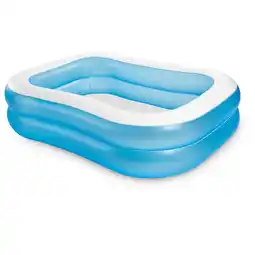 Pets Place Intex Opblaasbaar Zwembad Familie - Easy Set Baden - 203x152x48 cm Blauw Leeftijd 3+ aanbieding