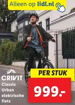 Lidl CRIVIT Classic Urban elektrische fiets aanbieding