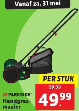 Lidl PARKSIDE Handgrasmaaier aanbieding