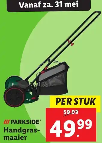 Lidl PARKSIDE Handgrasmaaier aanbieding