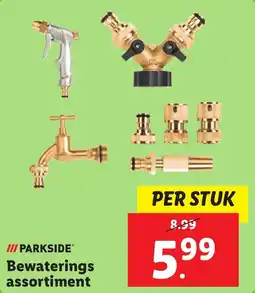 Lidl PARKSIDE Bewaterings assortiment aanbieding