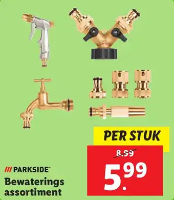 Lidl PARKSIDE Bewaterings assortiment aanbieding