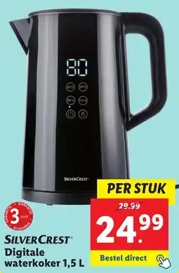 Lidl SILVERCREST Digitale waterkoker aanbieding