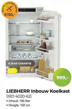 EP Beerepoot Liebherr Inbouw Koelkast aanbieding