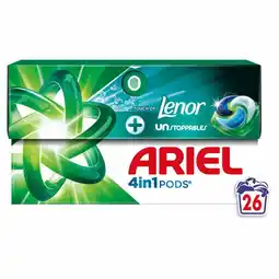 Plein.nl Ariel 4in1 Wasmiddel Pods Lenor aanbieding