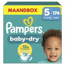 Plein.nl Pampers Baby Dry Luiers Maat 5 aanbieding