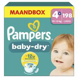 Plein.nl Pampers Baby Dry Luiers Maat 4+ aanbieding