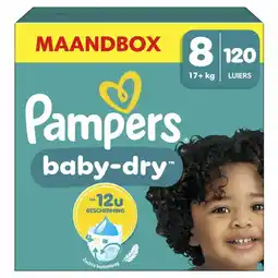 Plein.nl Pampers Baby Dry Luiers Maat 8 (17 aanbieding