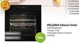 EP Beerepoot Pelgrim Inbouw Oven aanbieding
