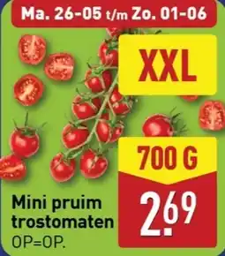 ALDI Mini pruim trostomaten aanbieding