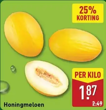 ALDI Honingmeloen aanbieding