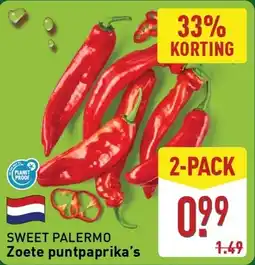 ALDI Sweet palermo zoete puntpaprika's aanbieding
