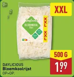 ALDI Daylicious bloemkoolrijst aanbieding