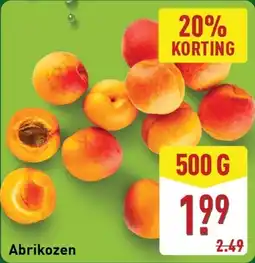 ALDI Abrikozen aanbieding