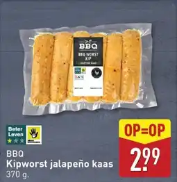 ALDI Kipworst jalapeño kaas aanbieding